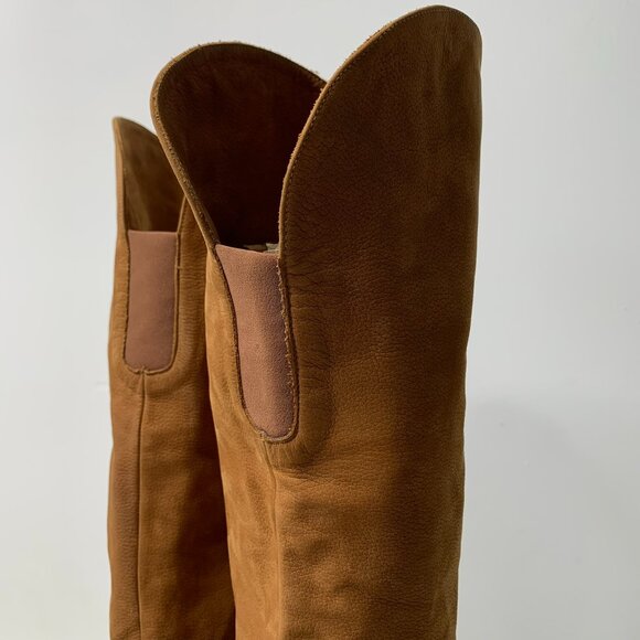Stuart Weitzman Women's Caramel Brown Dunkirk Over-The-Knee Boots Size 6 - Picture 5 of 12